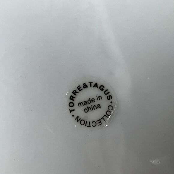 Torre & Tagus Modern Contemporary Black White Blossom Teapot Set 5 Pcs NIB - Picture 3 of 10